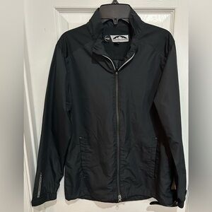 Sun Mountain Black Jacket Wind Wear Black Full Zip Women’s Jacket S